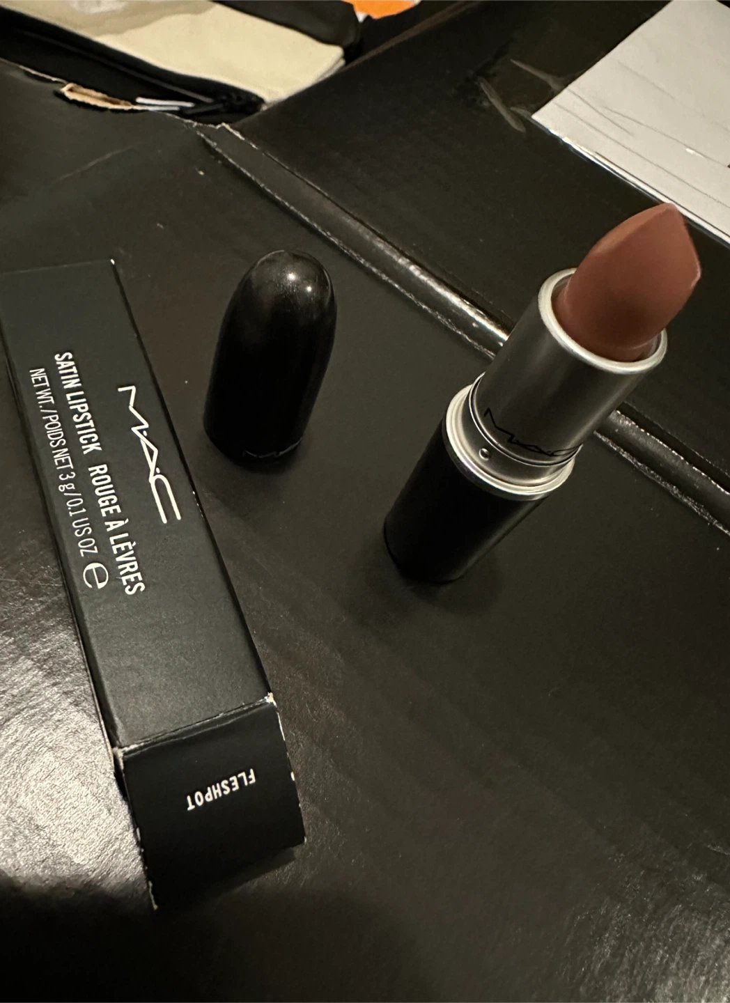 MAC Satin Lipstick - Fleshpot