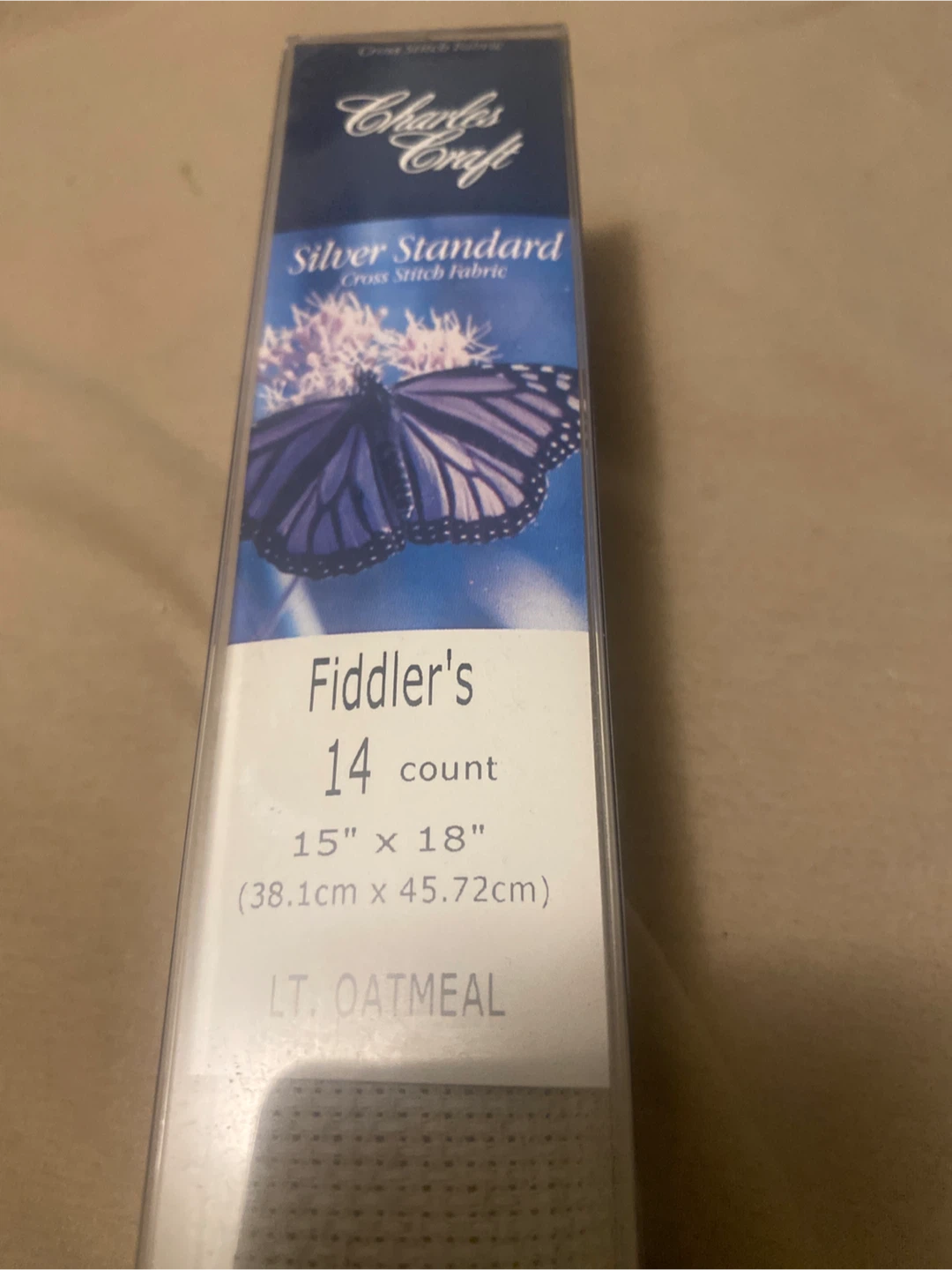 Charles Craft Fiddler's Cloth - 14 Count, Oatmeal
