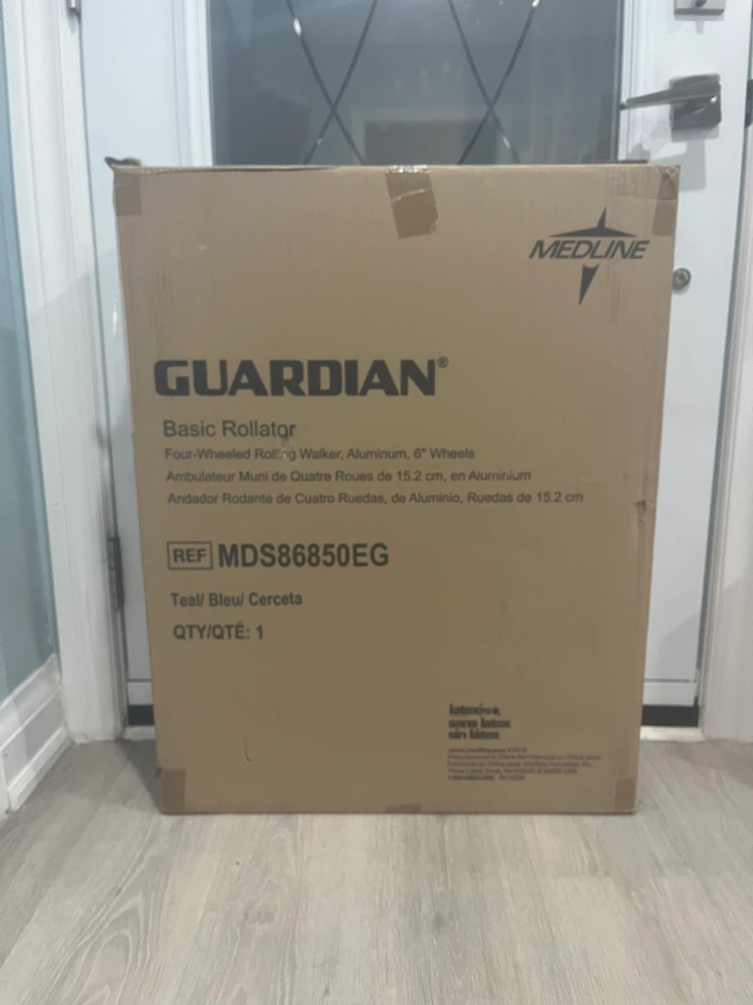 Medline Guardian Basic Rollator - Teal - photo 2
