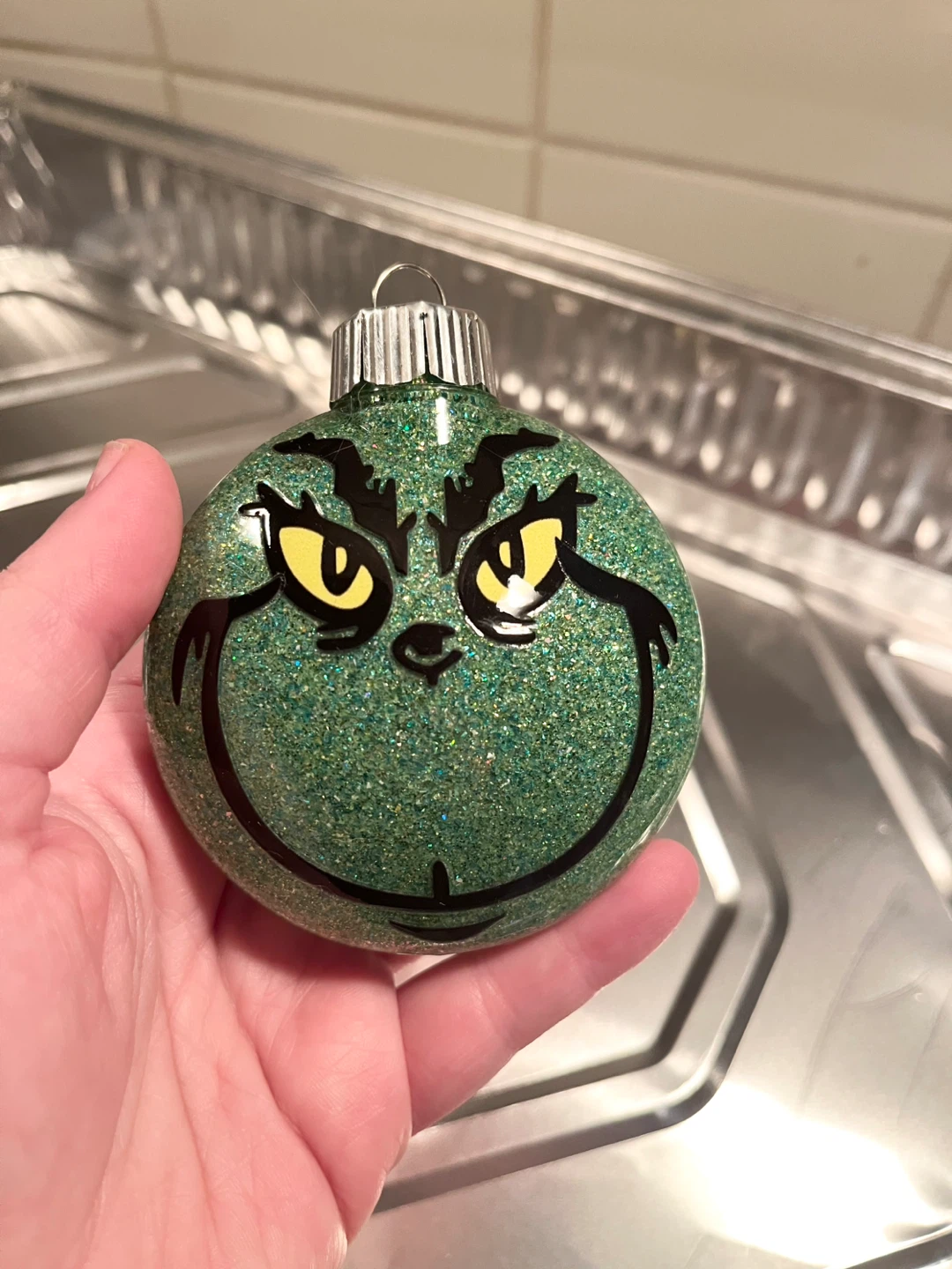 Grinch Personalized Christmas Ornament