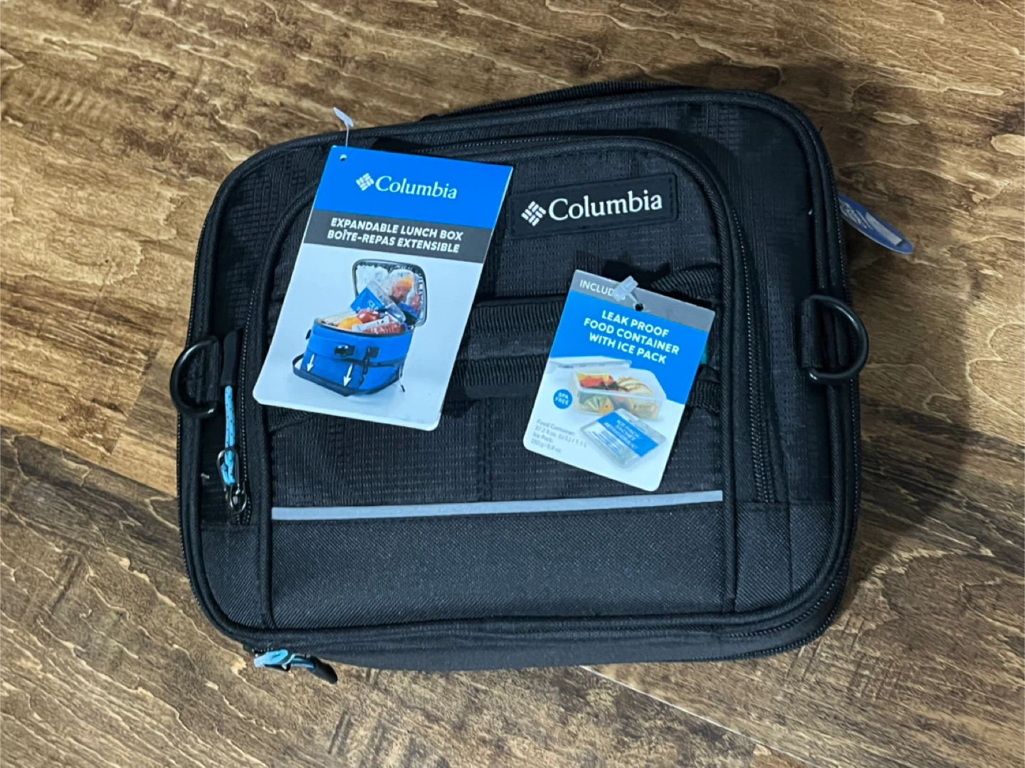 Columbia Expandable Insulated Lunch Bag Black