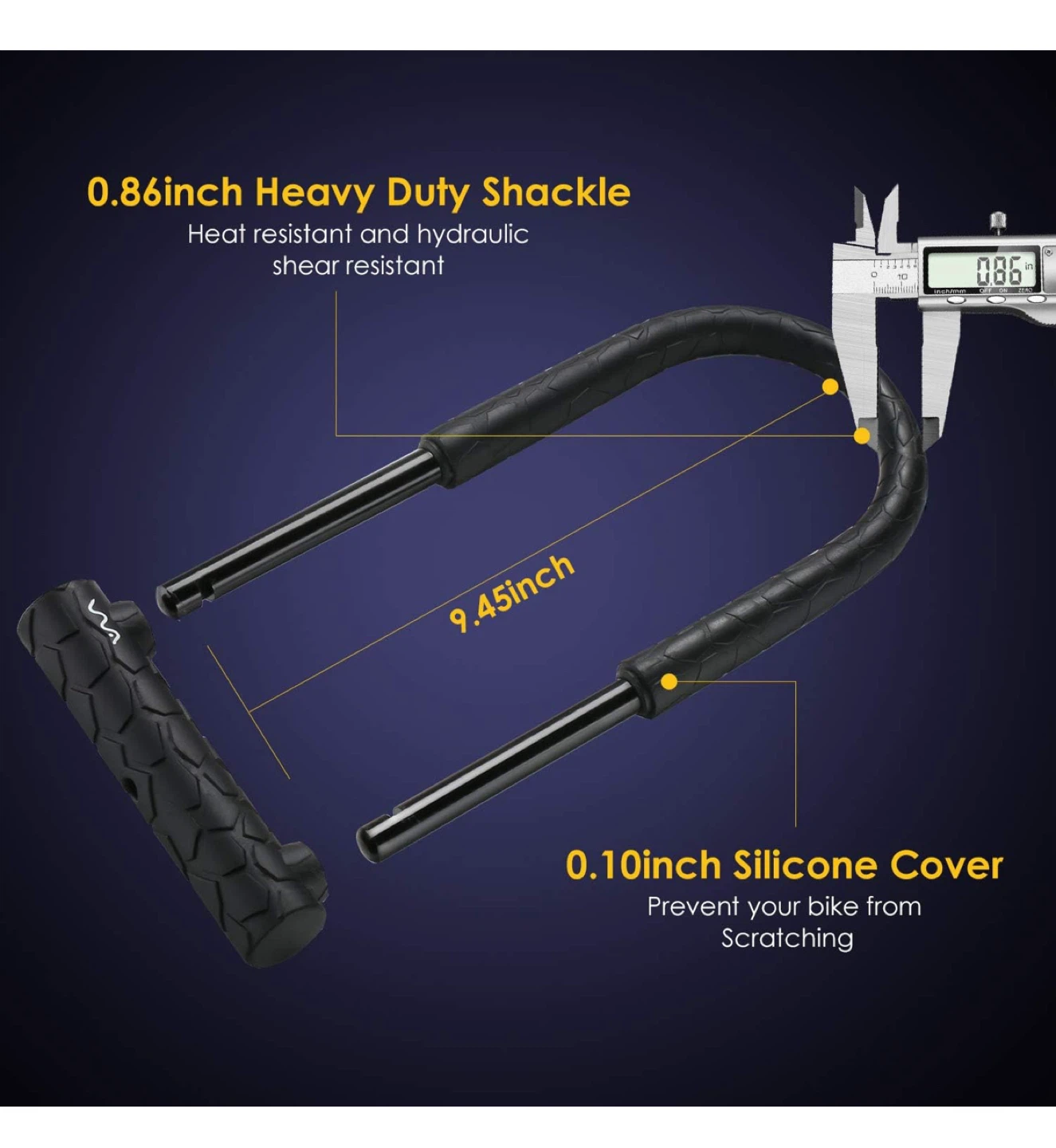 New pack Bike Lock - Cable & U-Lock Set - photo 3