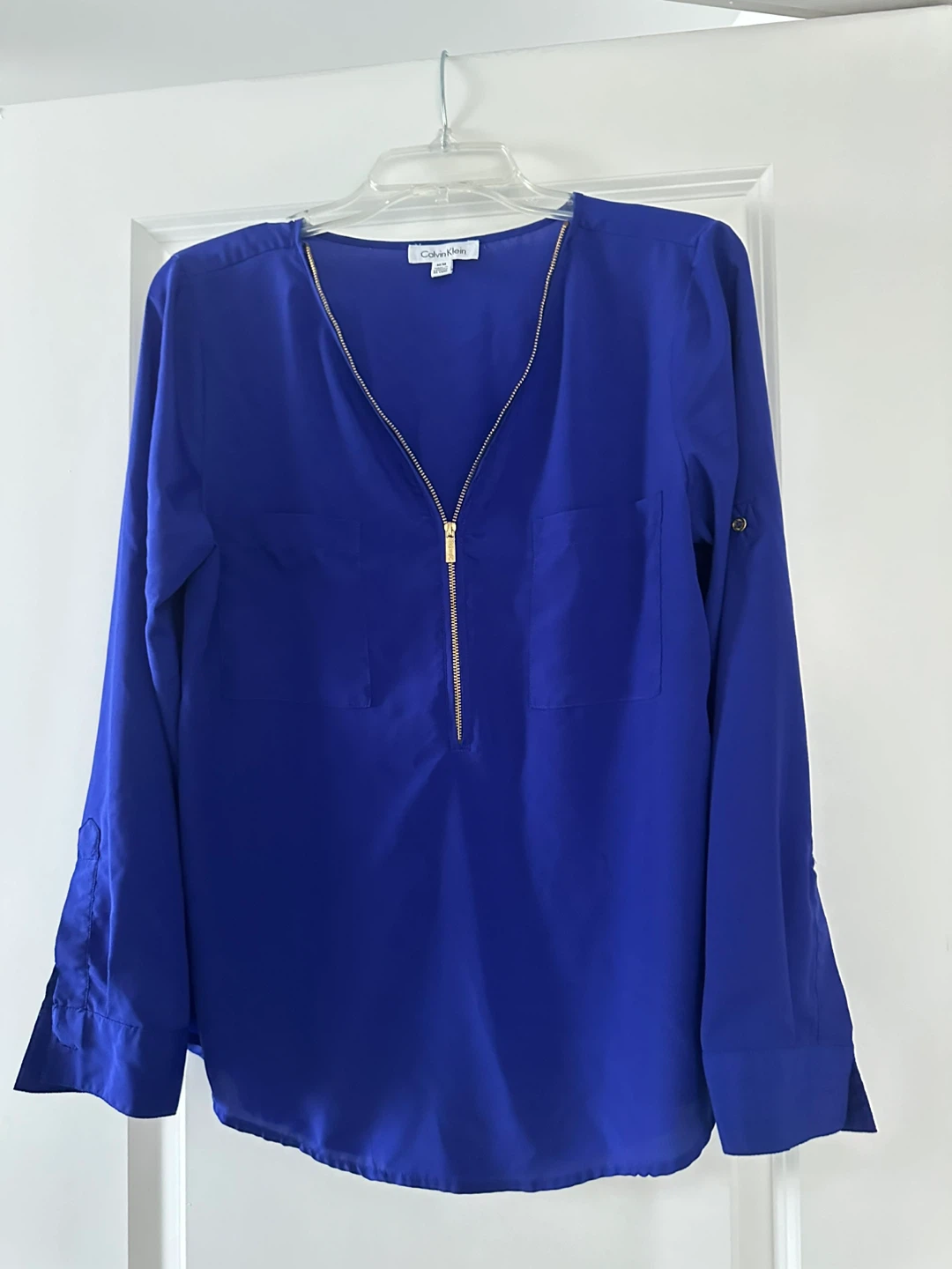 Calvin Klein Blue Blouse