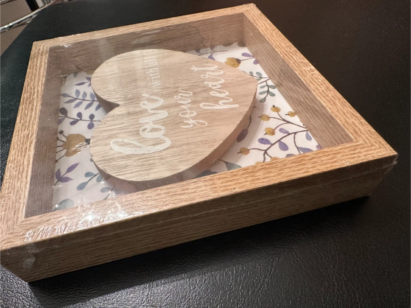 New 'Love with all your heart' framed decor - photo 2