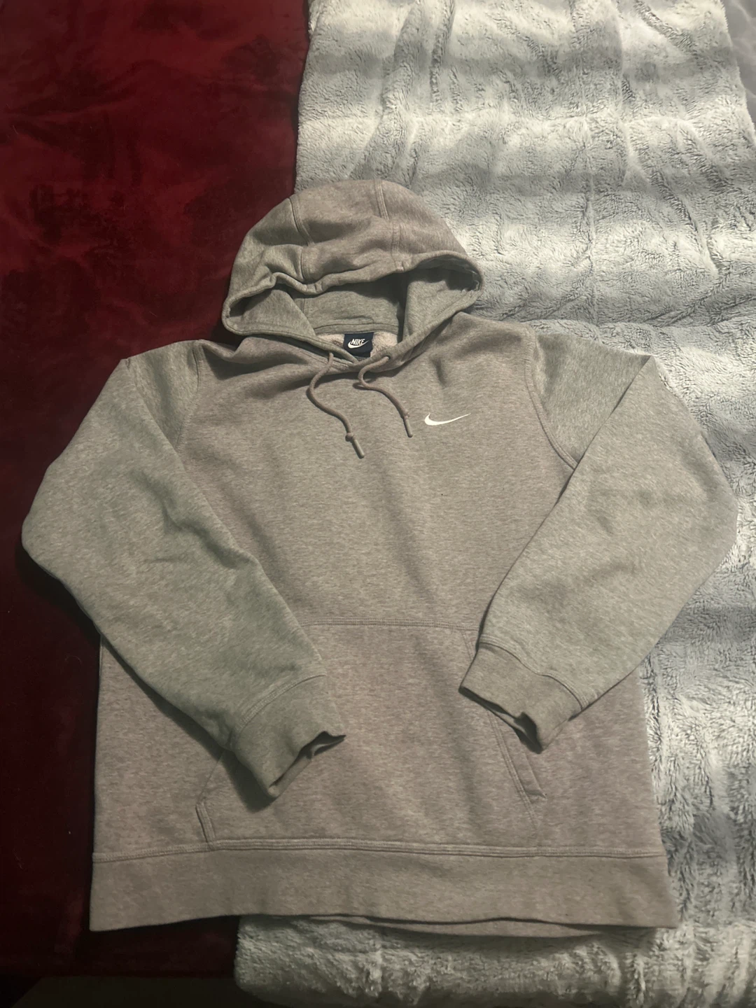 Nike Grey Hoodie - Size L