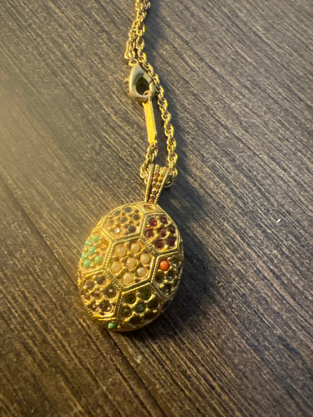 Vintage D'Orlan Gold Tone Necklace