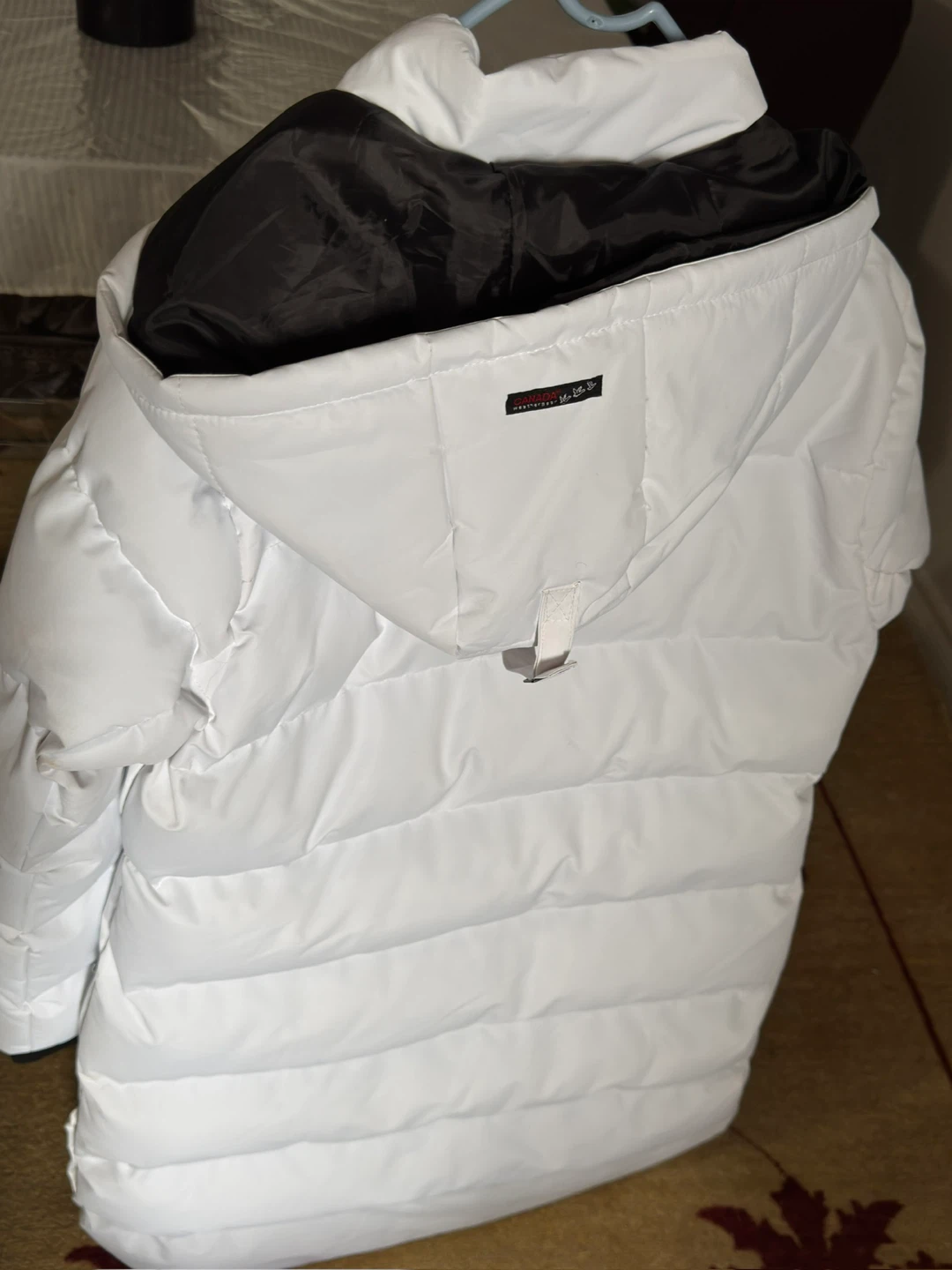 Canada Weathergear White Puffer Jacket - Size L - photo 2