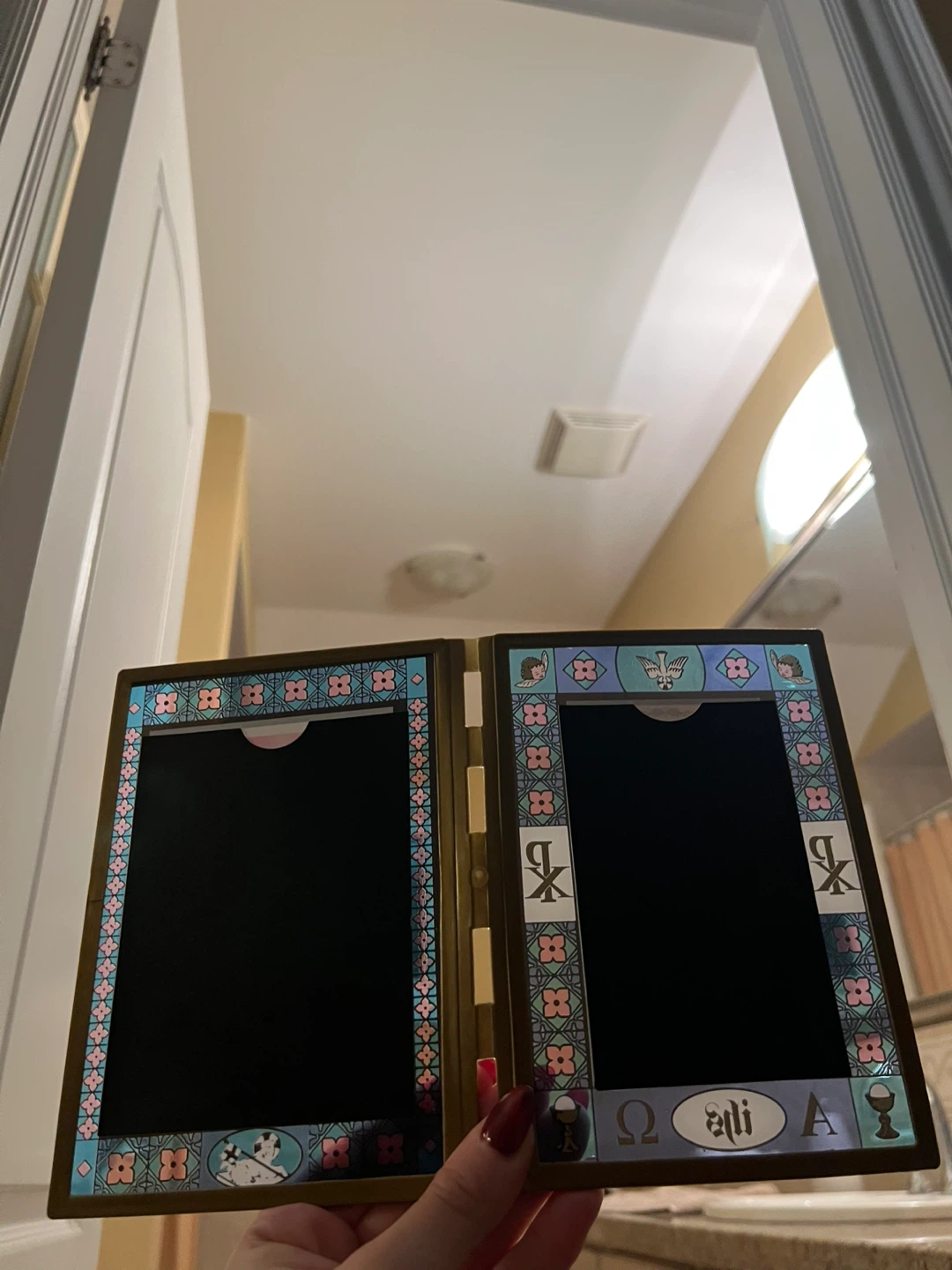 Stained Glass Picture Frame - Religious Theme - photo 3