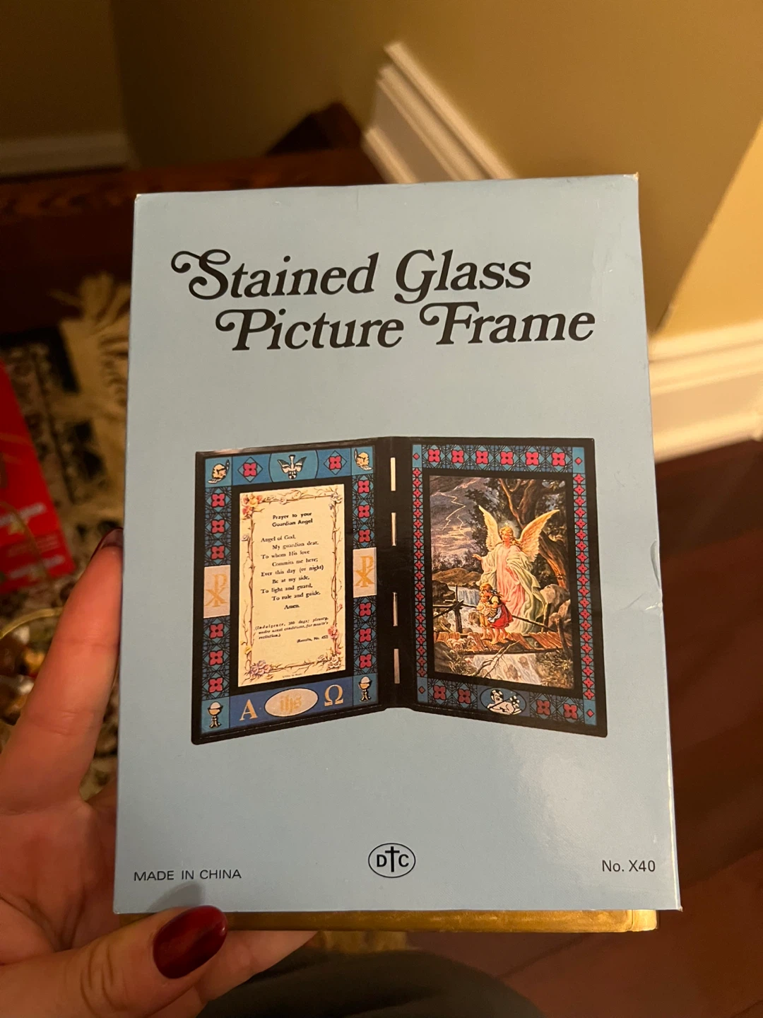 Stained Glass Picture Frame - Religious Theme