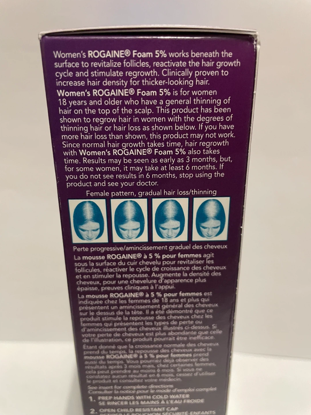 Rogaine Women's Hair Regrowth Foam 5% - photo 2