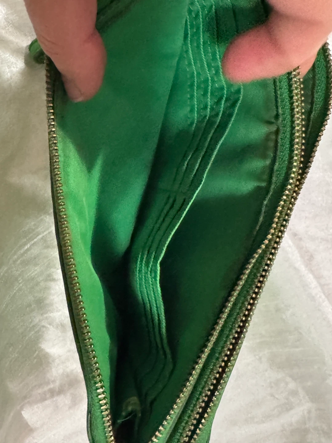 Coach Green Leather Wristlet Wallet - photo 5