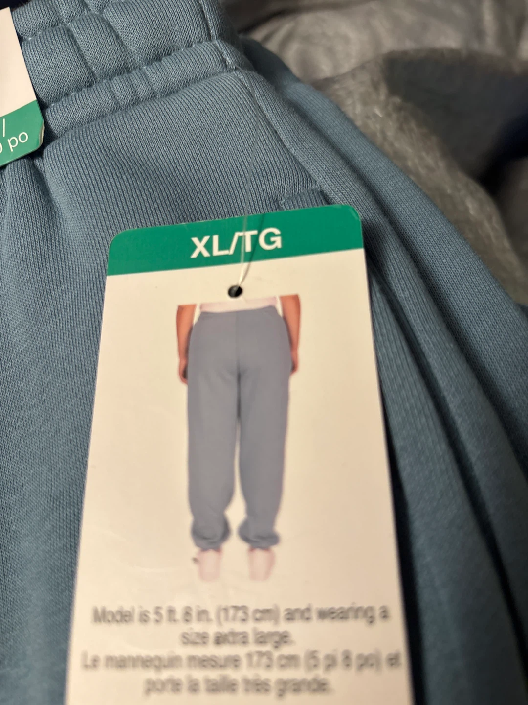 Ladies LAZYPANTS Blue Sweatpants - Size XL - photo 3