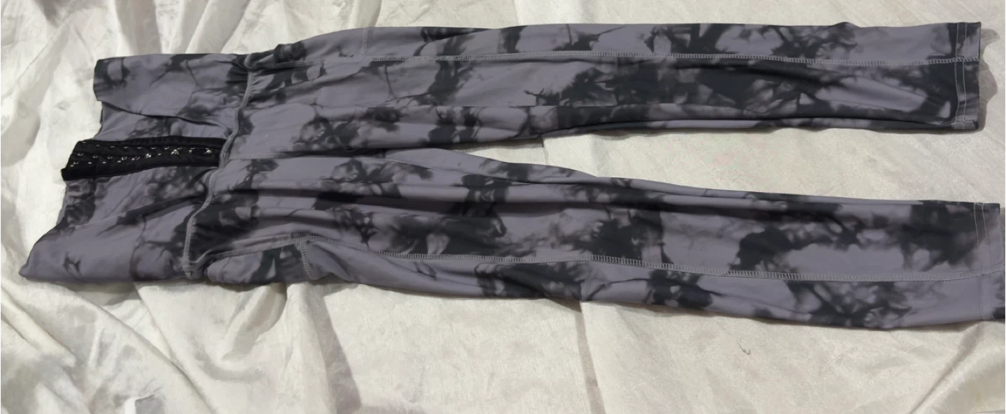 Tie-dye Gray Leggings