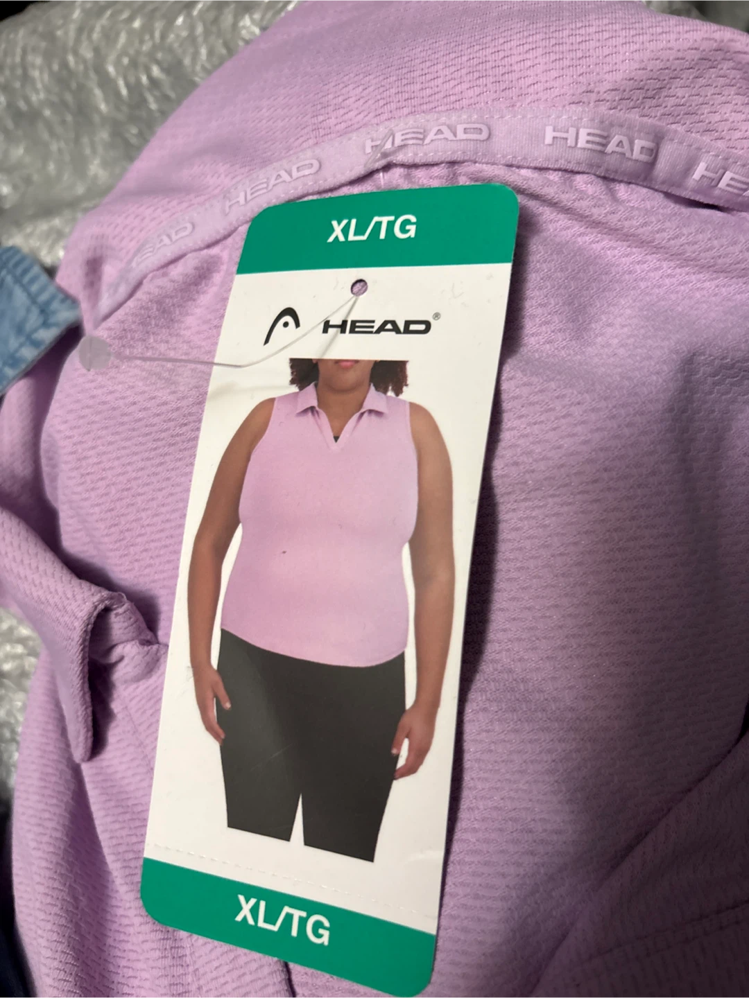 2pc HEAD & Loft XL/TG Purple Polo Shirt - New with Tags - photo 2