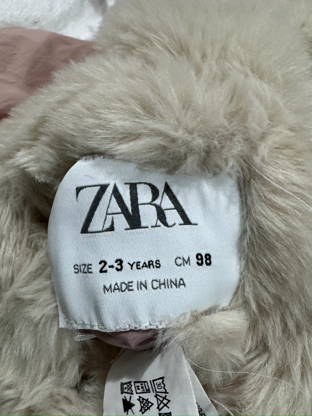 Zara Kids Padded Jacket - Size 2-3 Years