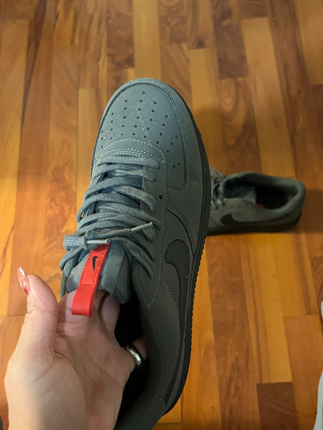 Nike Air Force 1 '07 Grey, Size 10 US - photo 3