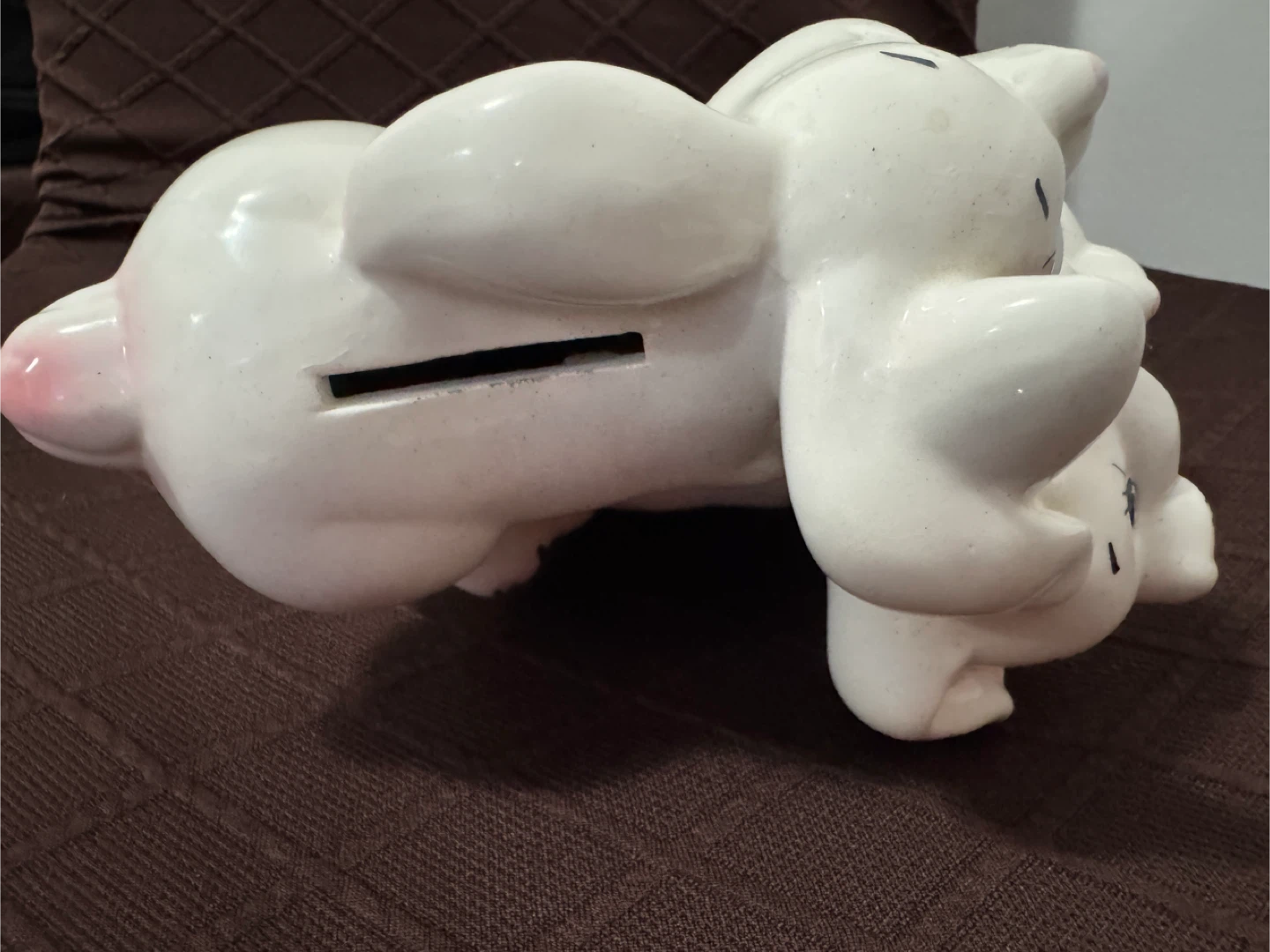 Vintage Rabbit Stack Coin Bank - photo 2