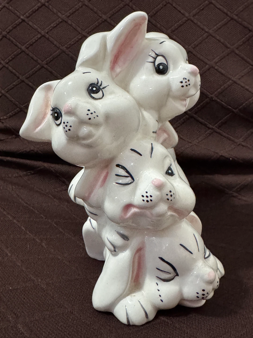 Vintage Rabbit Stack Coin Bank - photo 4