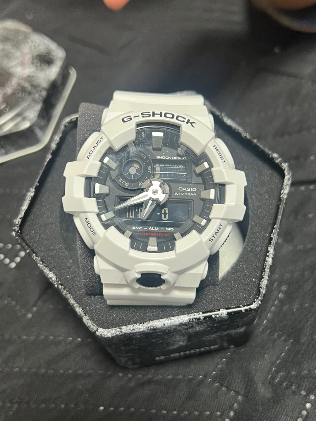 G-Shock WR20BAR White Watch w/ Box