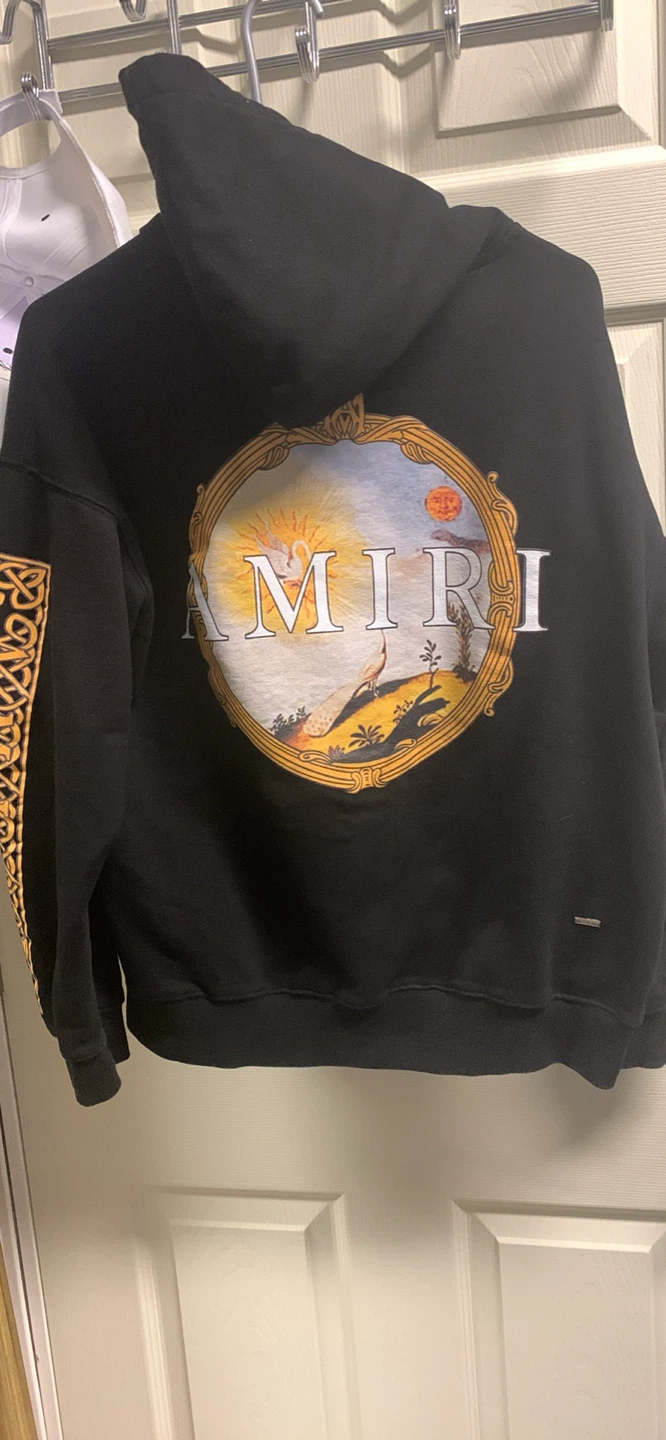 AMIRI Black Cotton Hoodie Size S - photo 2