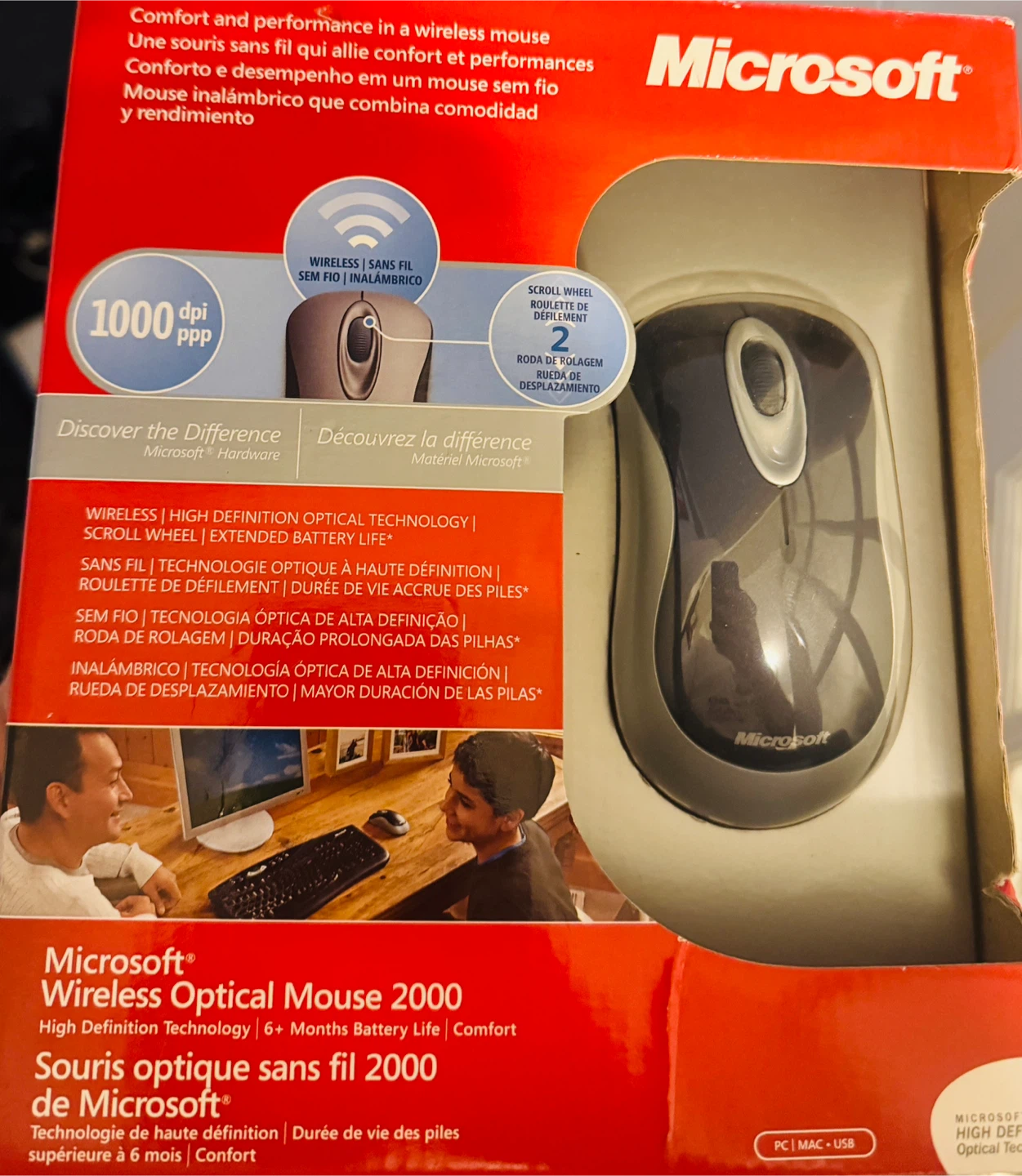 Microsoft Wireless Optical Mouse