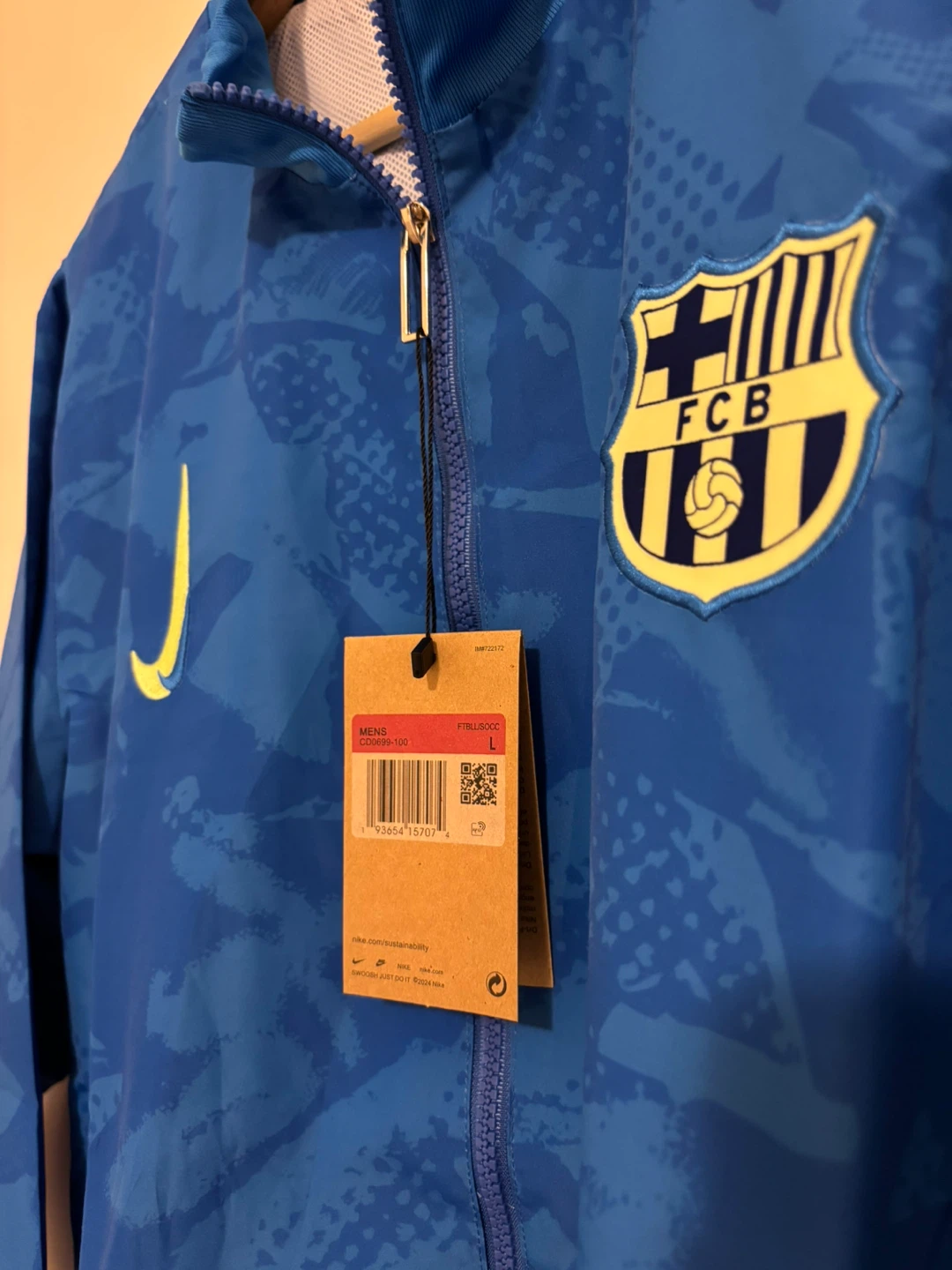 BNWT Nike Barcelona L Training Jacket - photo 4