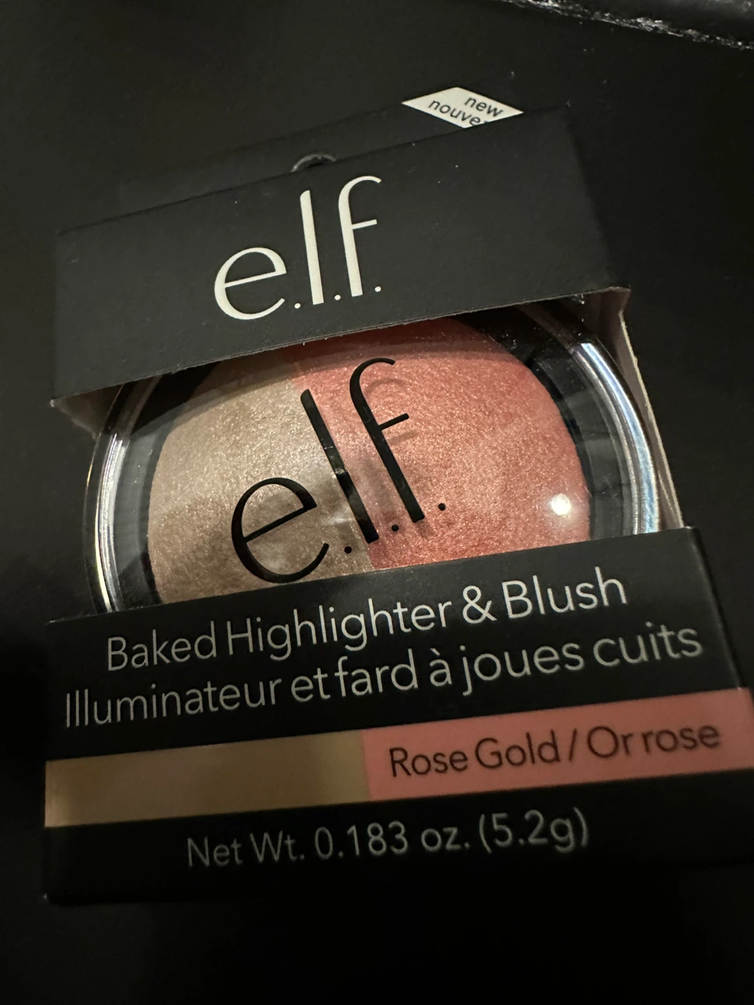 New e.l.f. Baked Highlighter & Blush - Rose Gold - photo 2