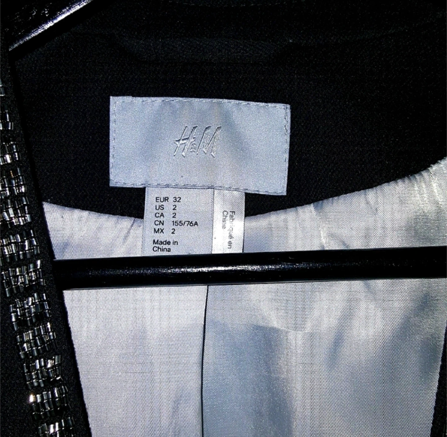 H&M Black Blazer - Size US 2 - photo 3