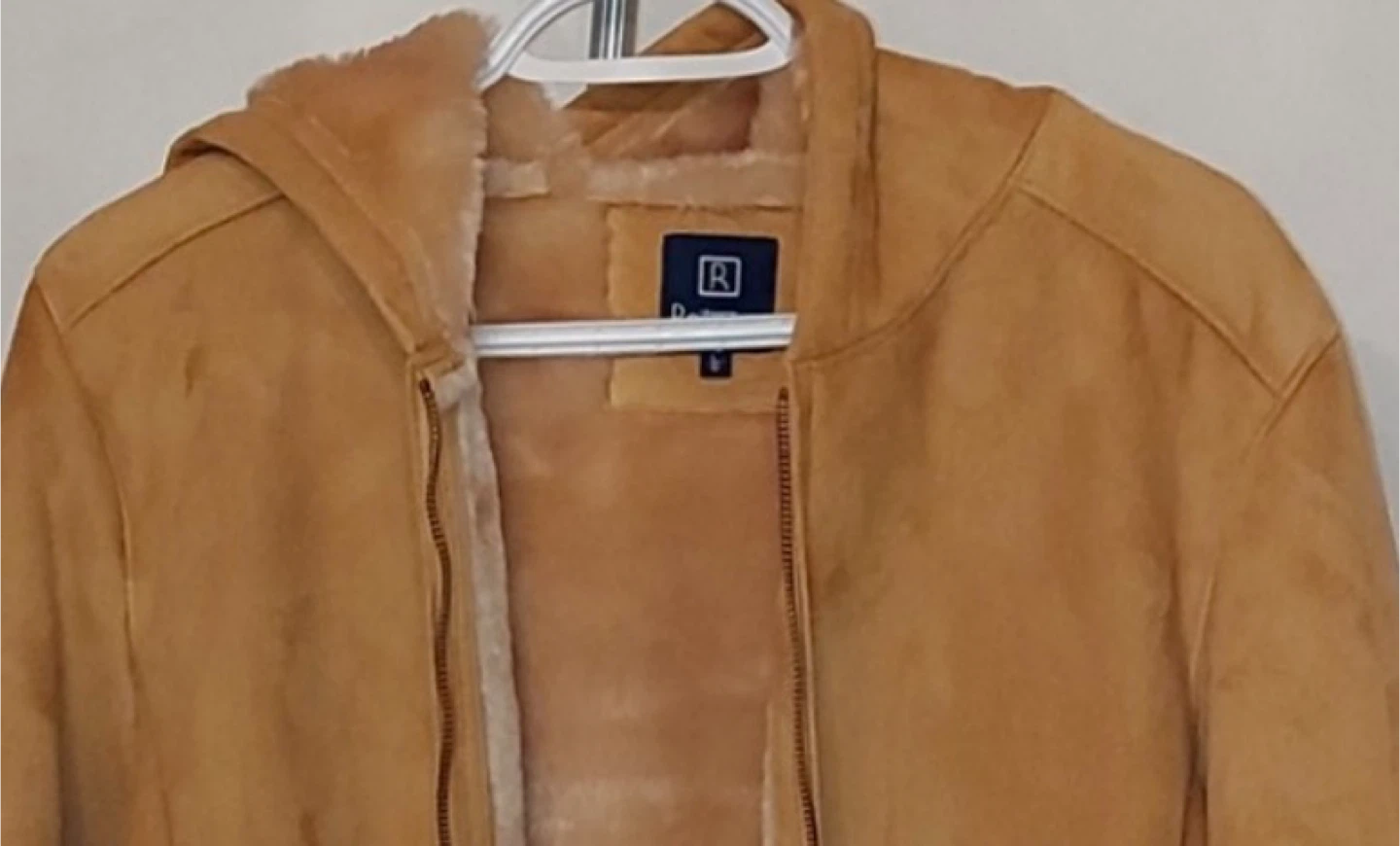 Chaps Faux Suede Hooded Jacket - photo 3