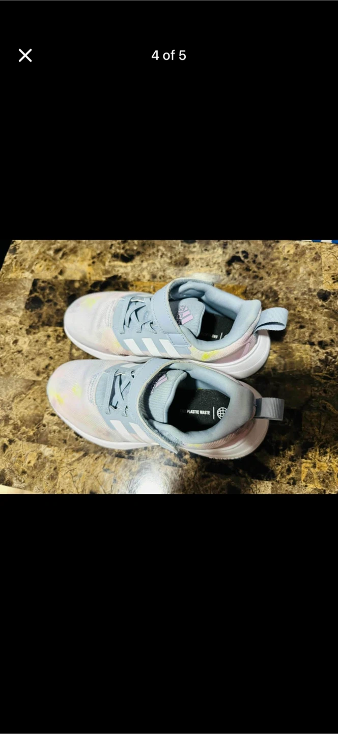 Adidas Cloudfoam Kids' Sneakers - Size 1