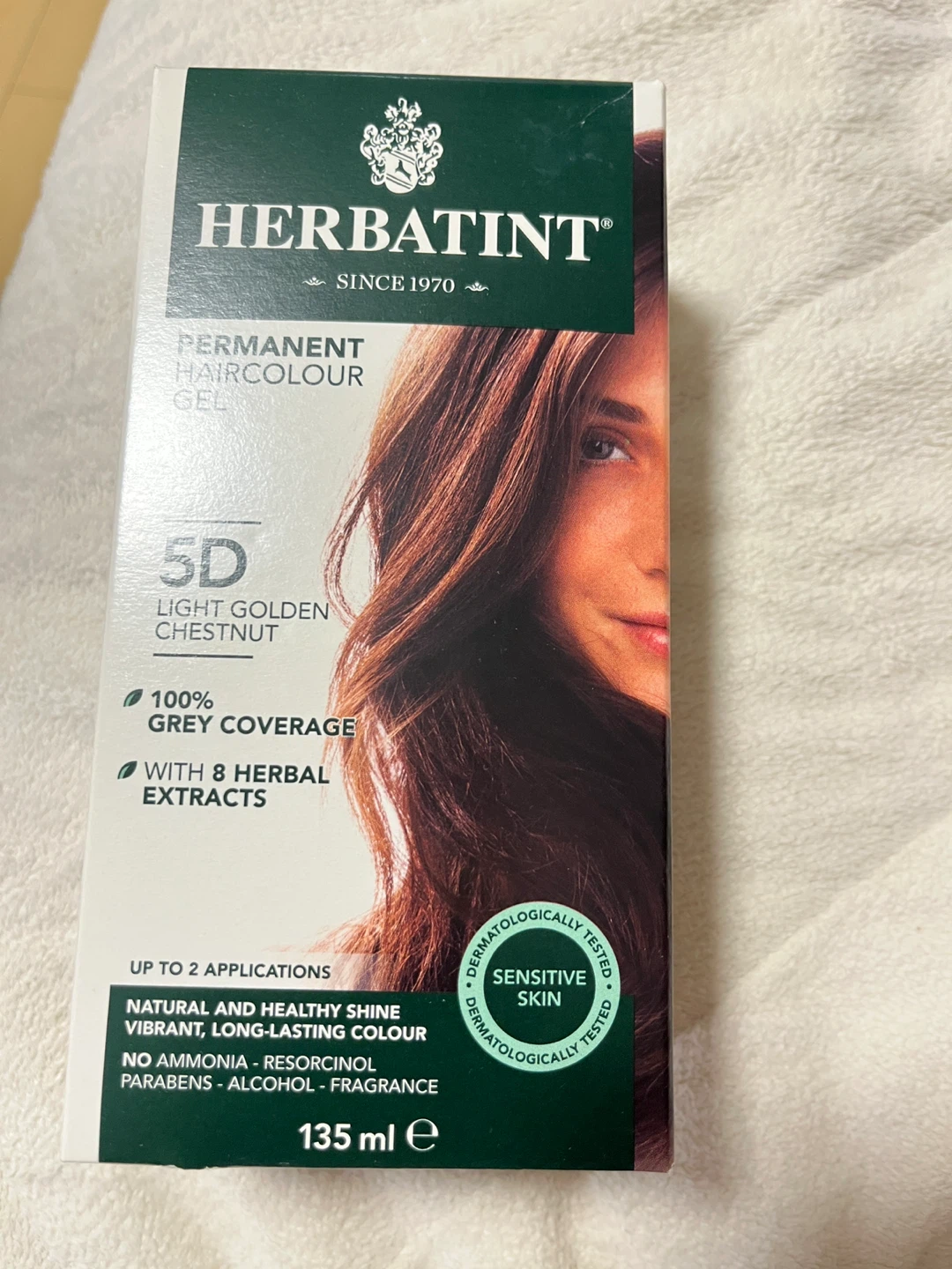 Herbatint 5D Hair Colour - Light Golden Chestnut