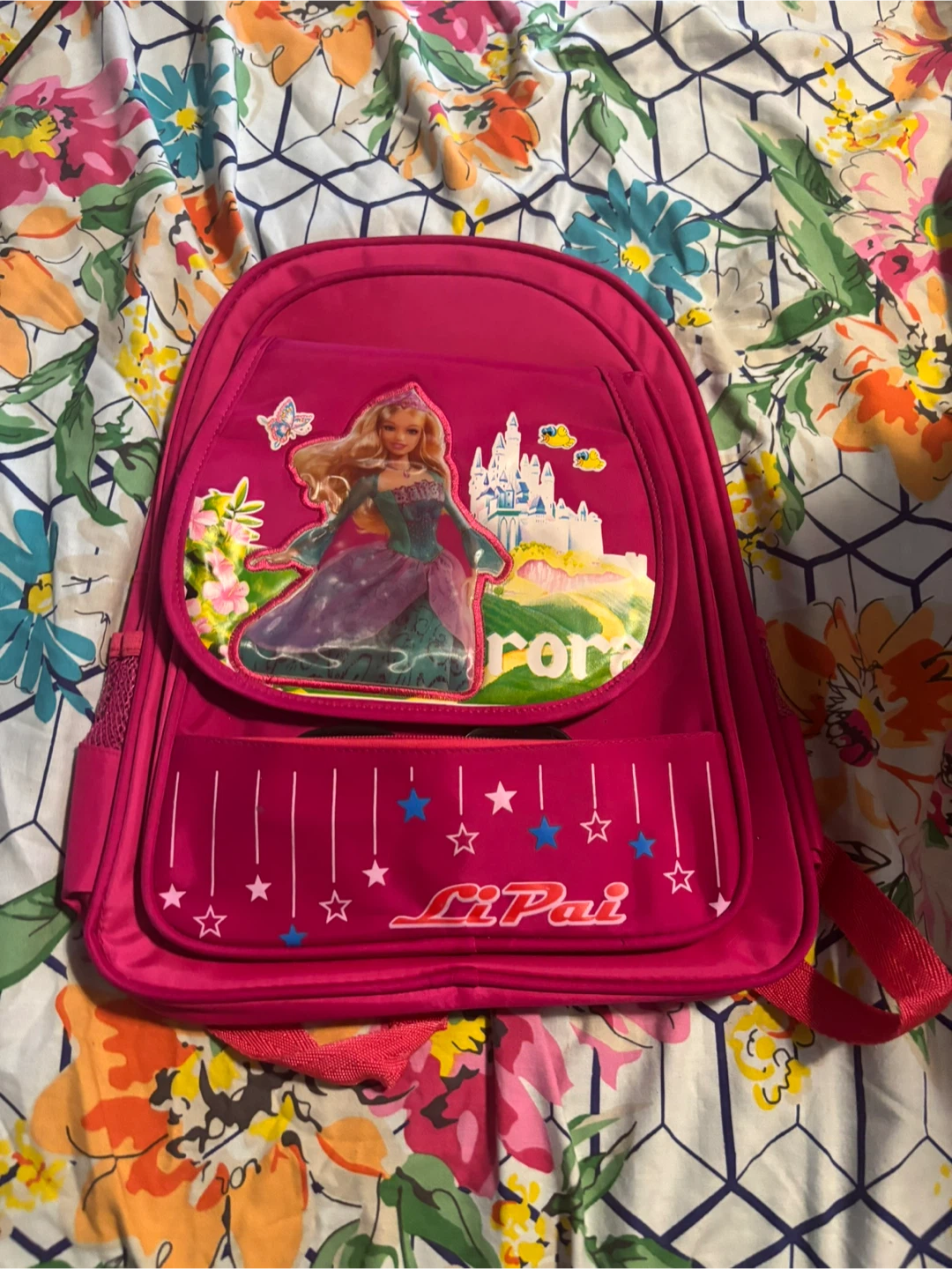 Li Pai Barbie Backpack - Kids School Bag