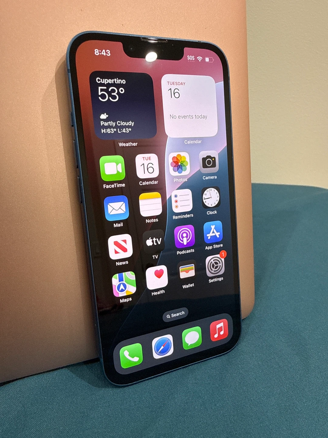 iPhone 13, Blue, 256GB