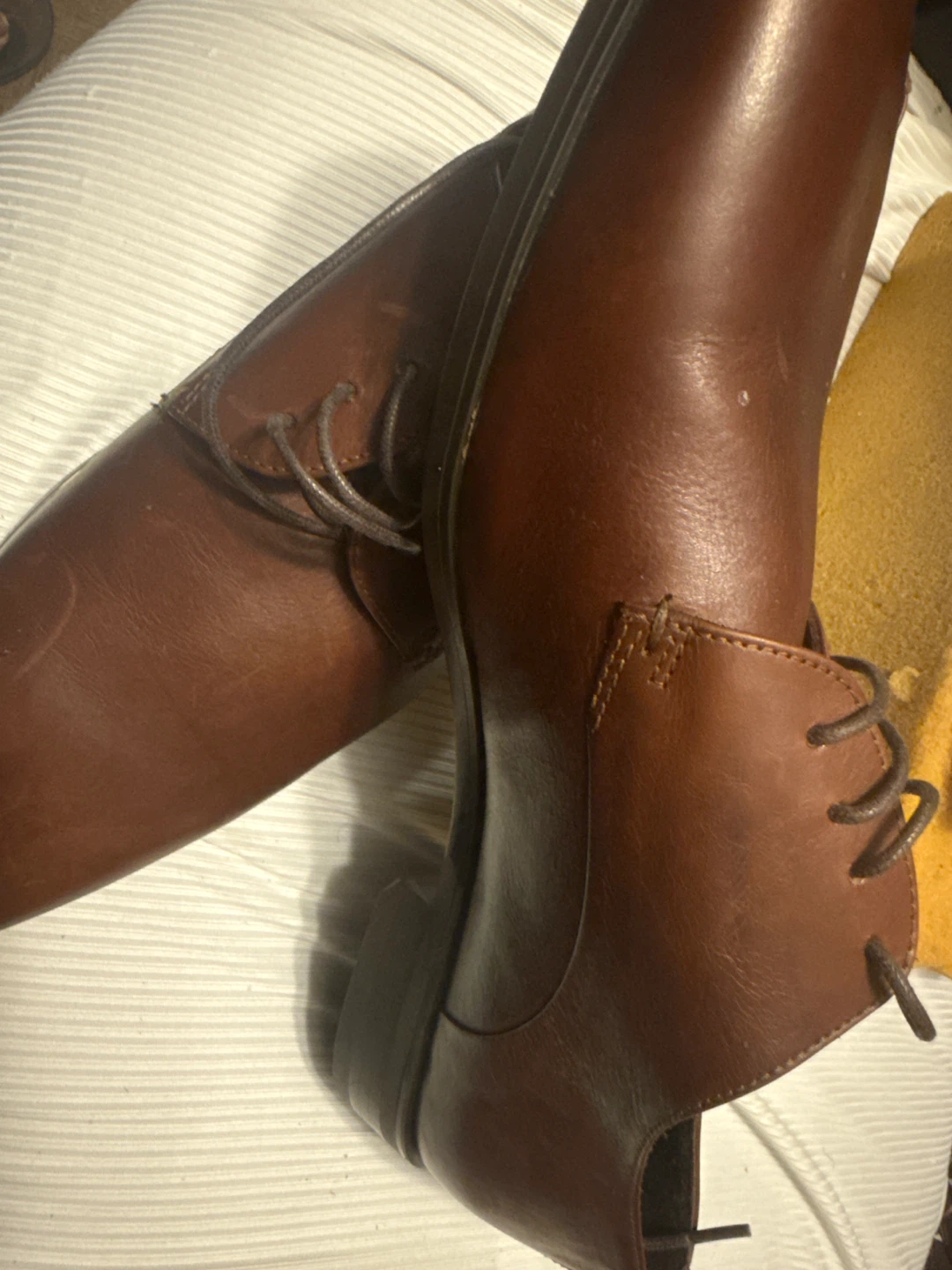 ALDO Brown Leather Dress Shoes - photo 3