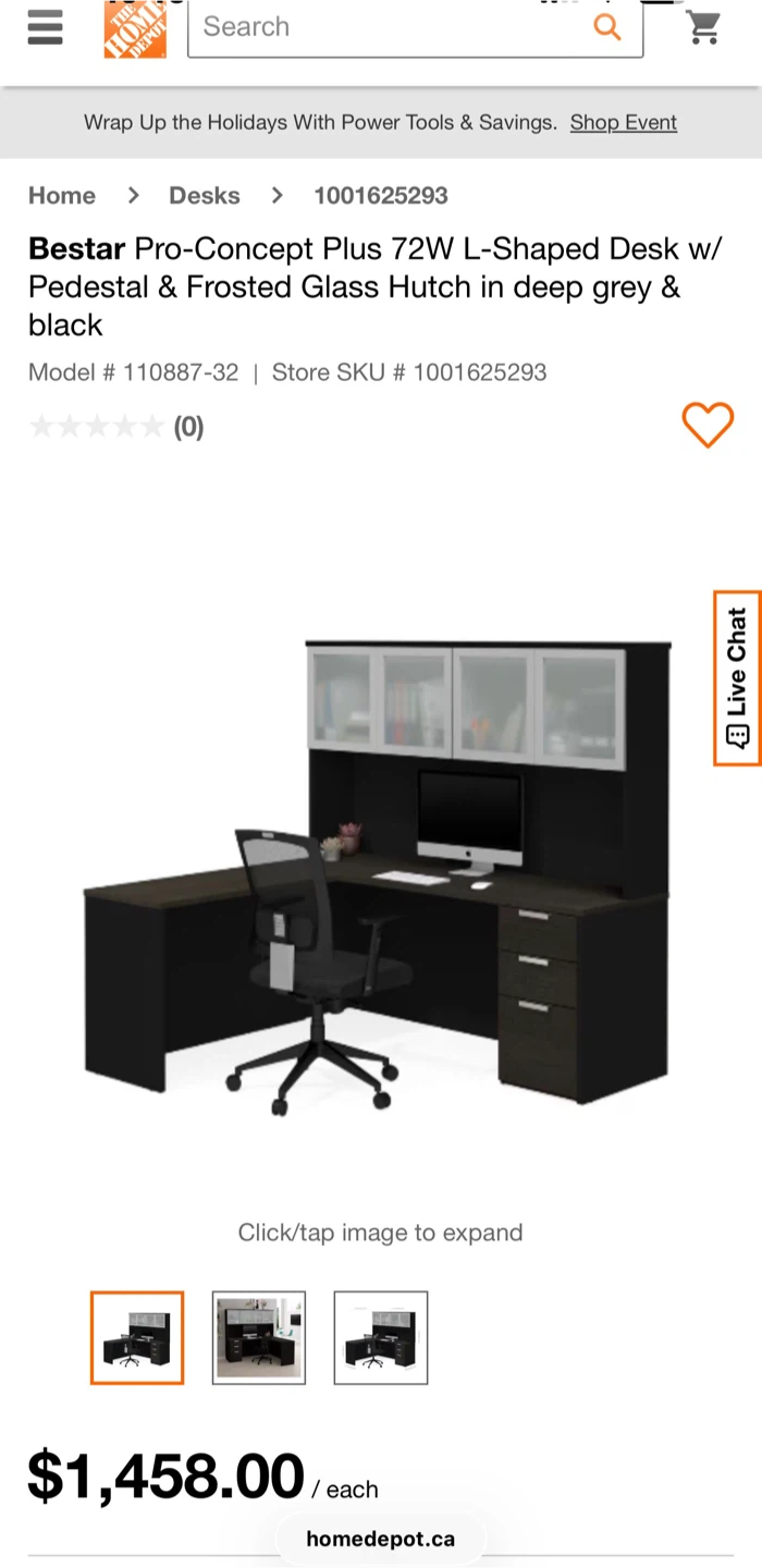 Bestar Pro-Concept Plus Computer desk - photo 5
