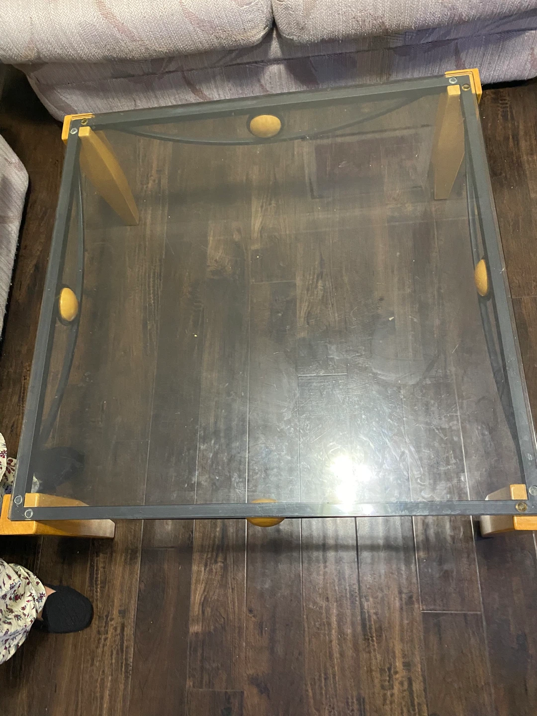 Glass Top Coffee Table - photo 3