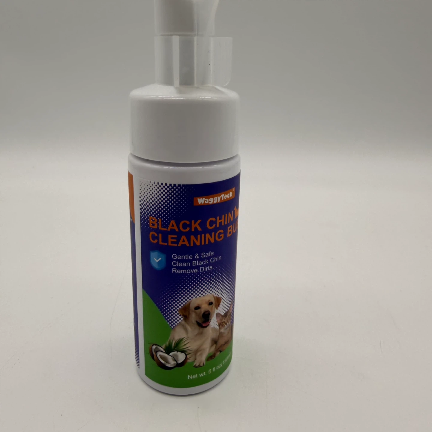 Pet Black Chin Cleaning Foam – Brand New