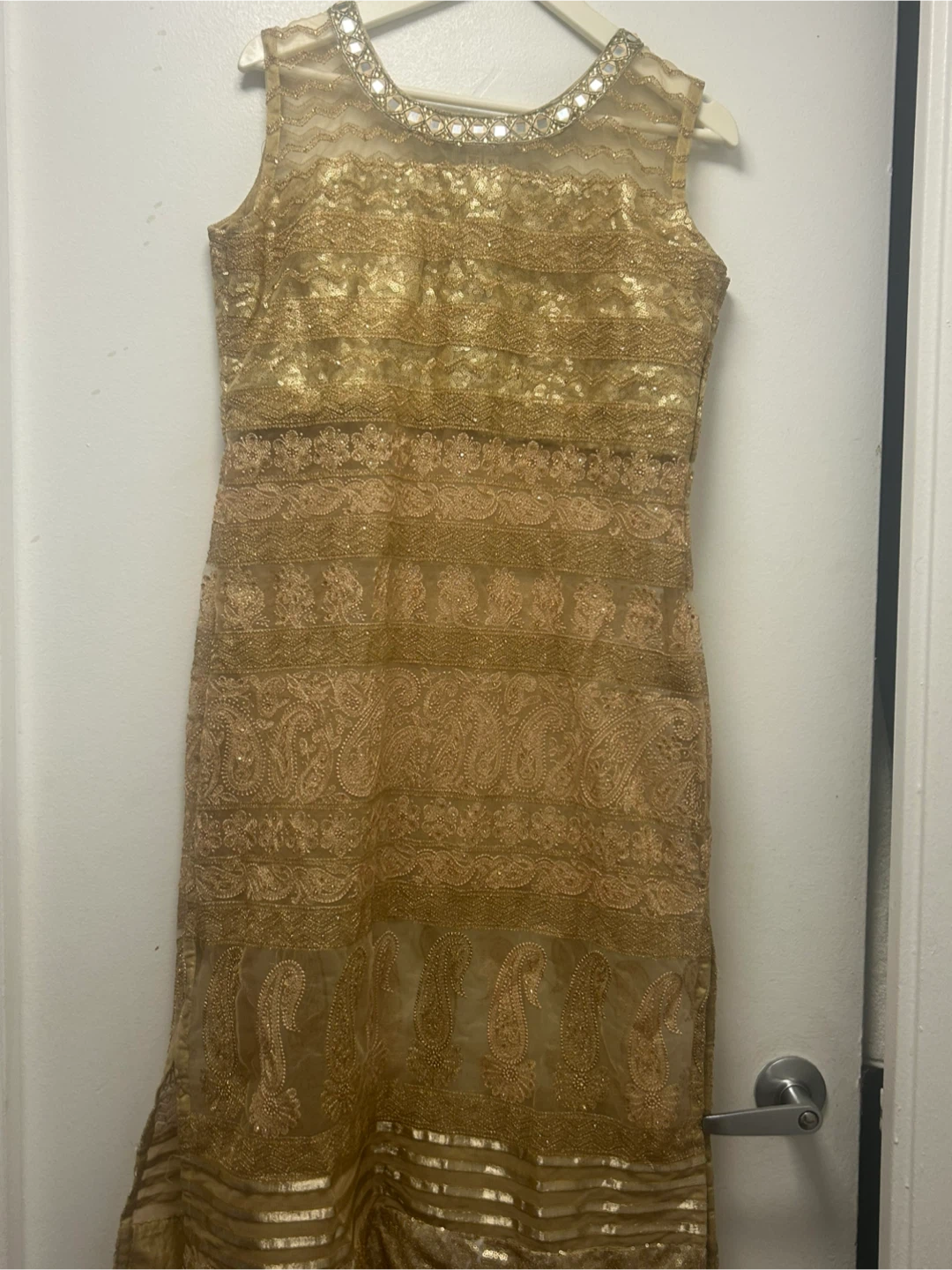 Embroidered Party Dress - photo 2