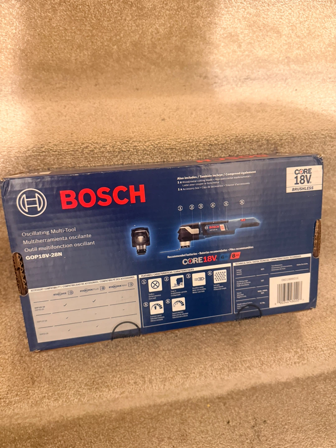 Bosch brushless 18v multi-tool - photo 2