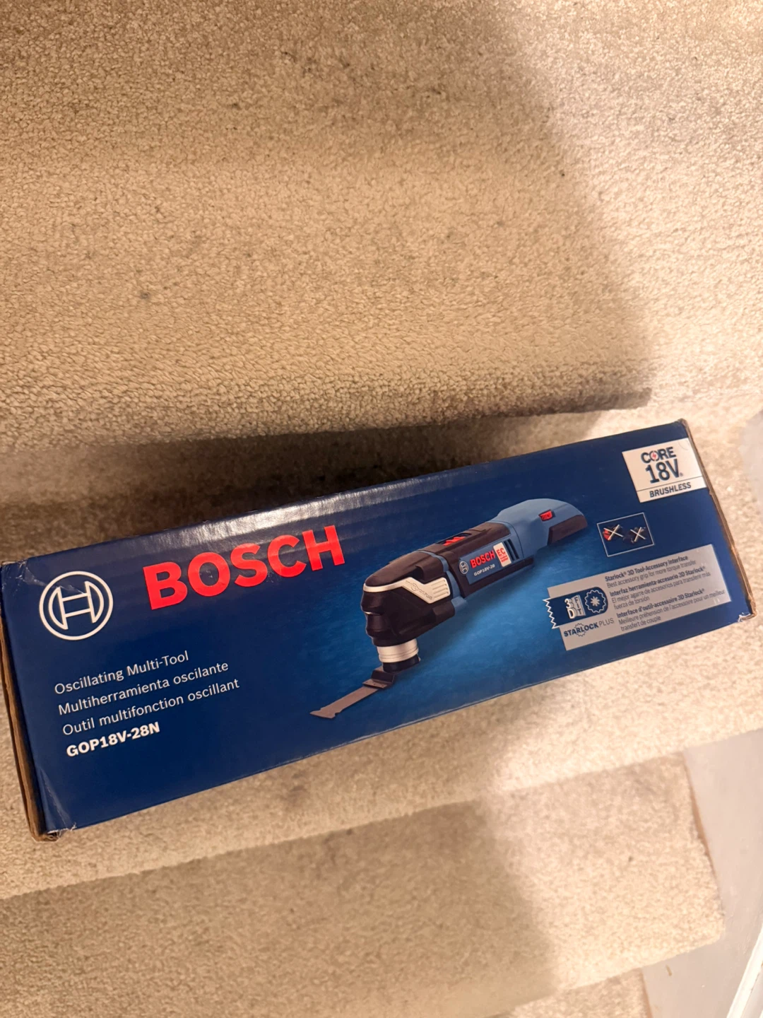 Bosch brushless 18v multi-tool