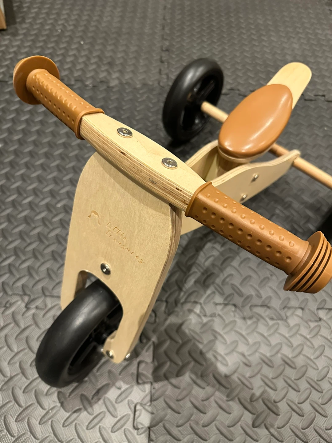 Little Treasures Wooden Balance Bike