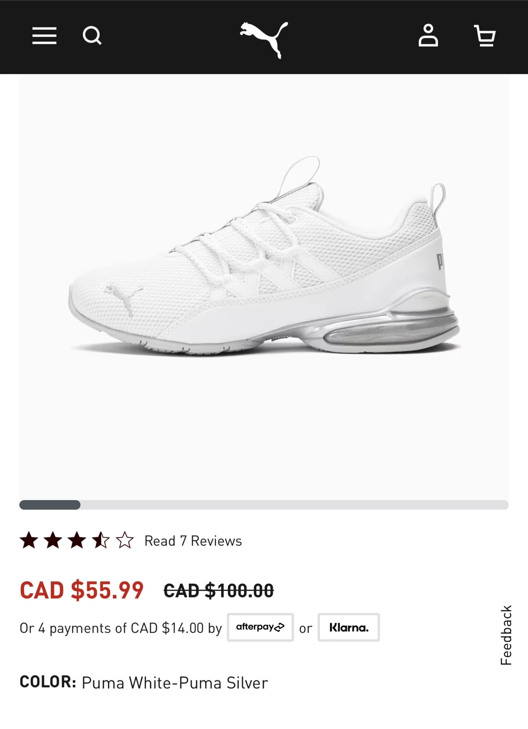 Puma Cell Vive Women's White Sneakers - photo 2