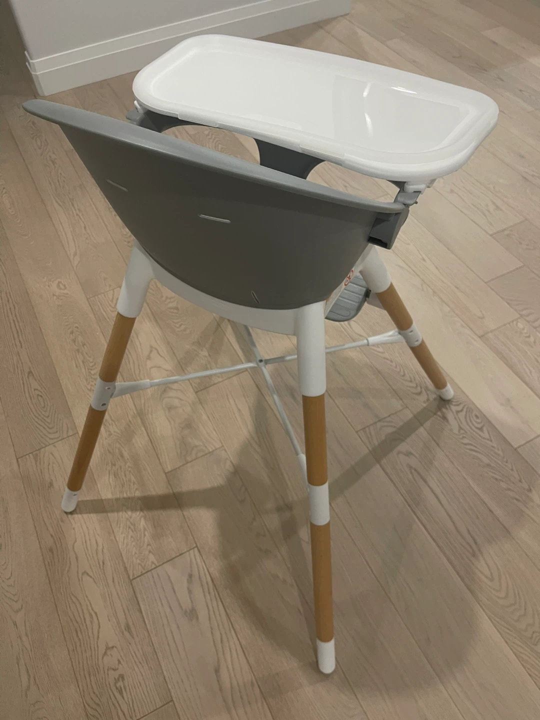 High Chair - Grey/White - photo 4