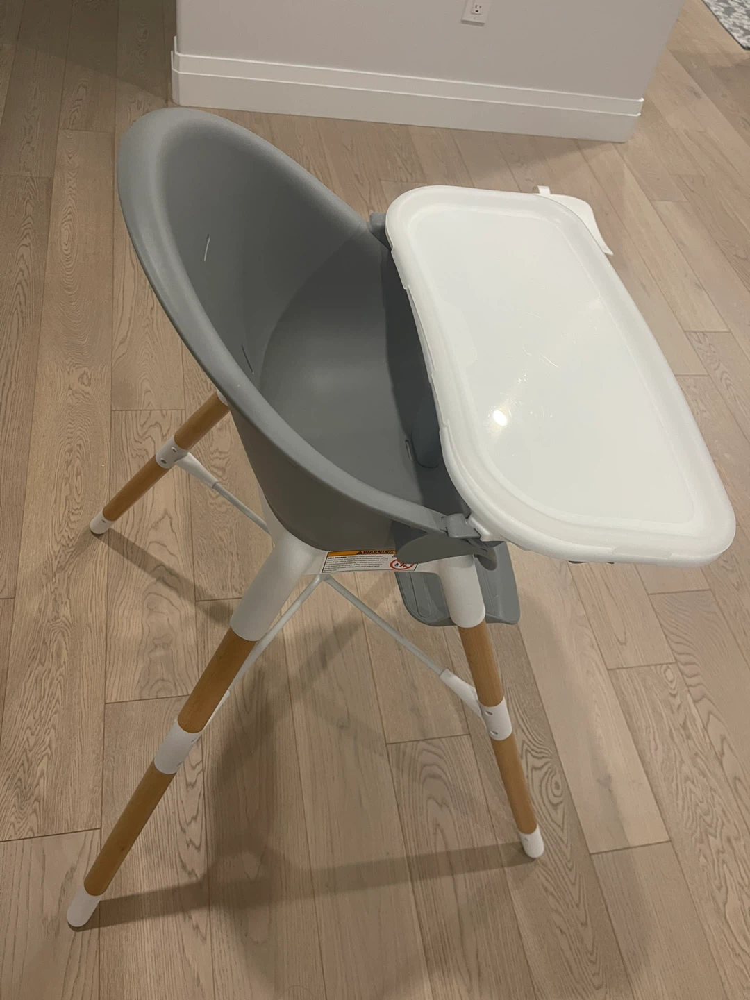 High Chair - Grey/White - photo 3