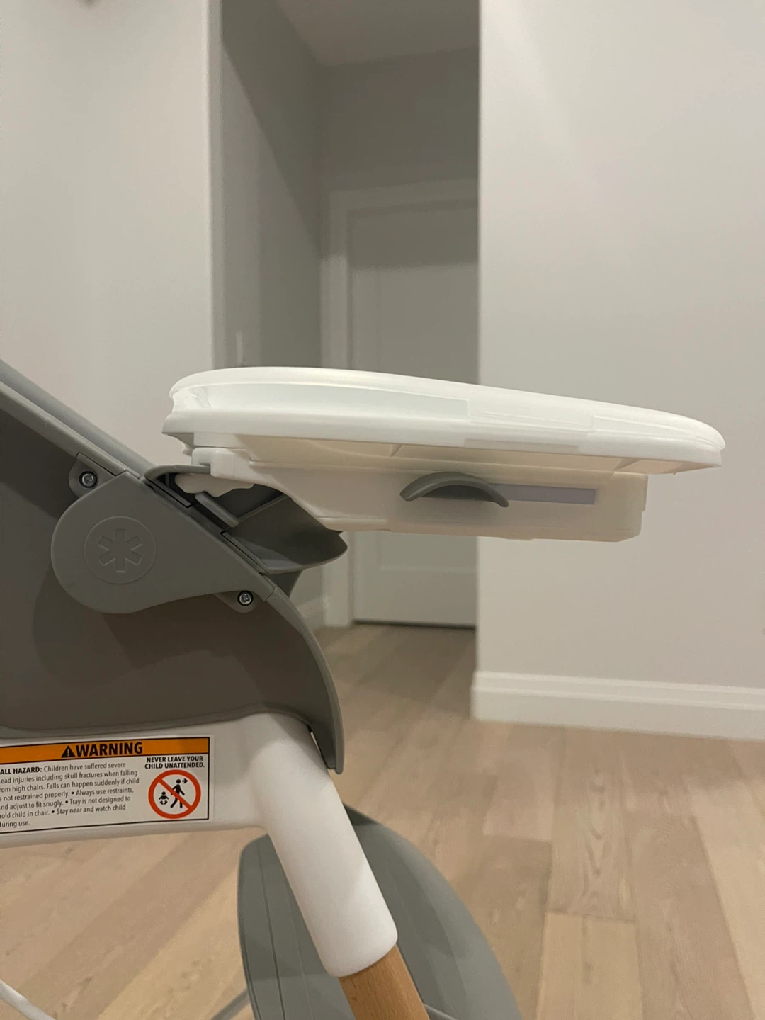 High Chair - Grey/White - photo 5