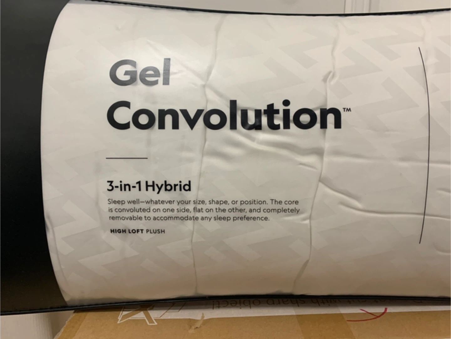 Malouf Gel Convolution King Pillow - New - photo 2