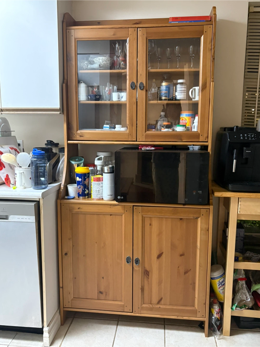 IKEA Hemnes White Dresser & Shoe Cabinet - photo 2