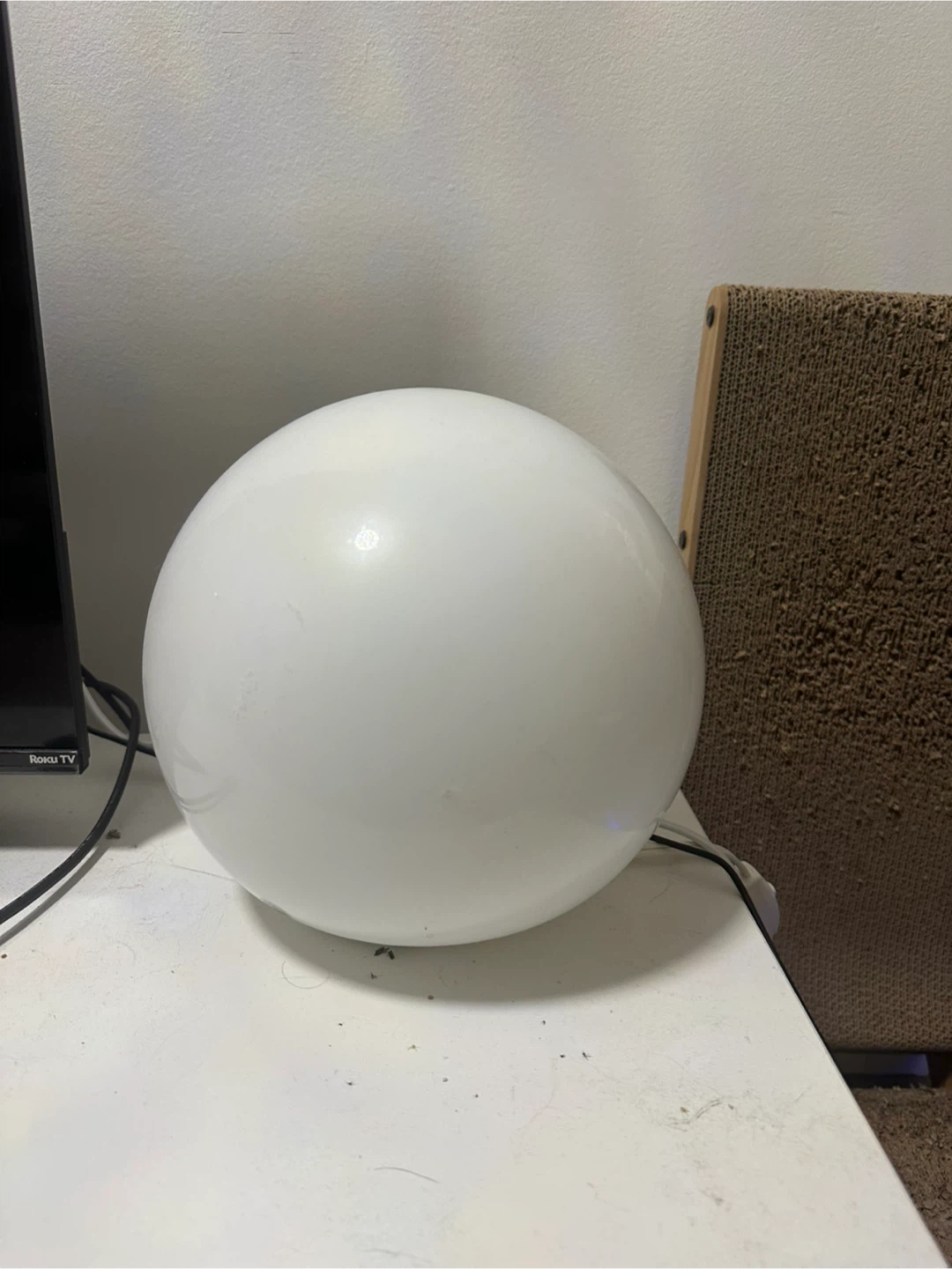 3ea. IKEA lamps (2ea. Sphere and 1 ea. Lantern style)