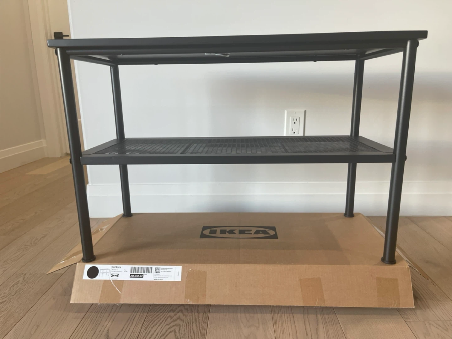 IKEA Nipåsen Shoe Cabinet - Black