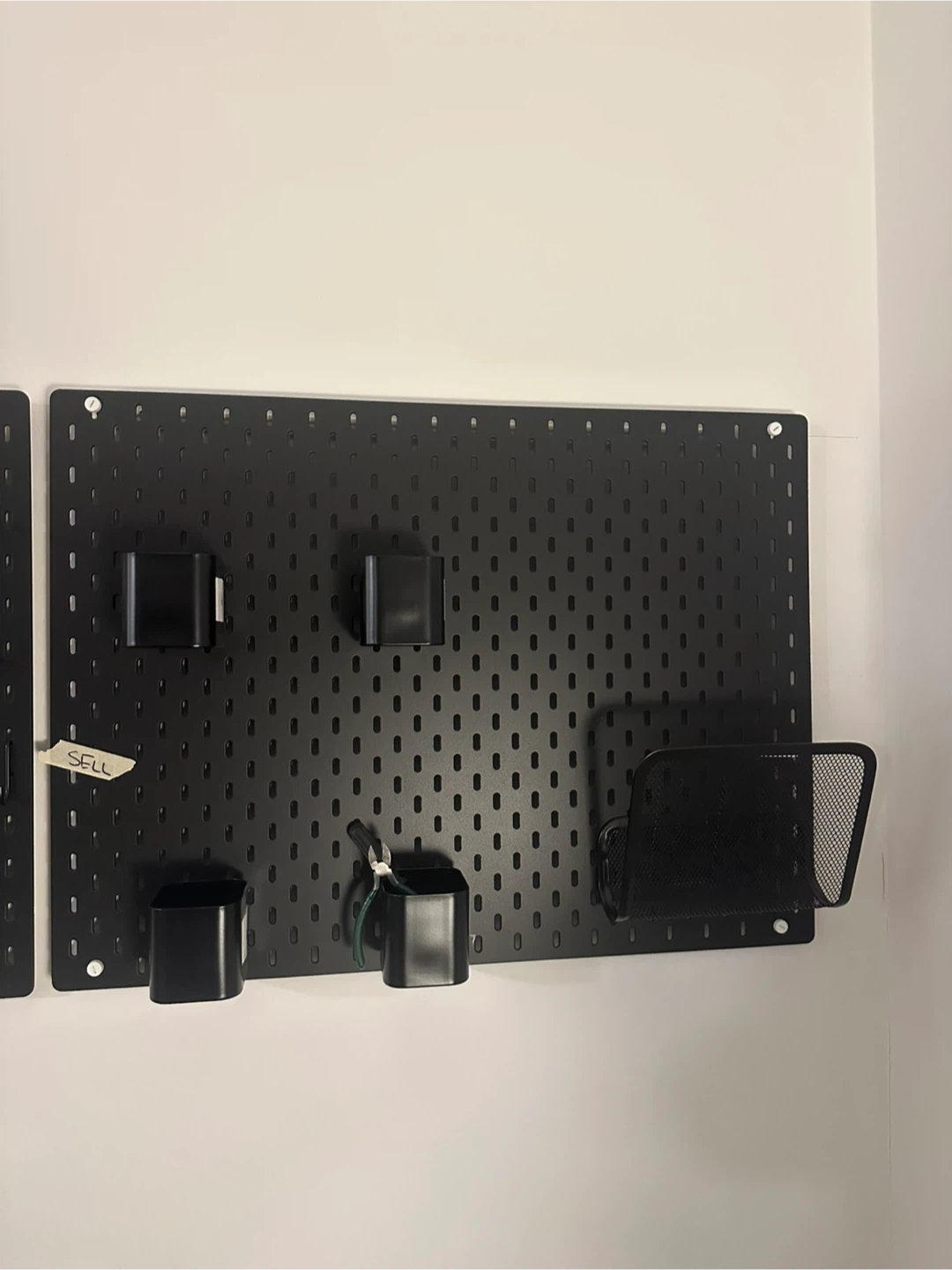 IKEA Skadis Pegboard - Black